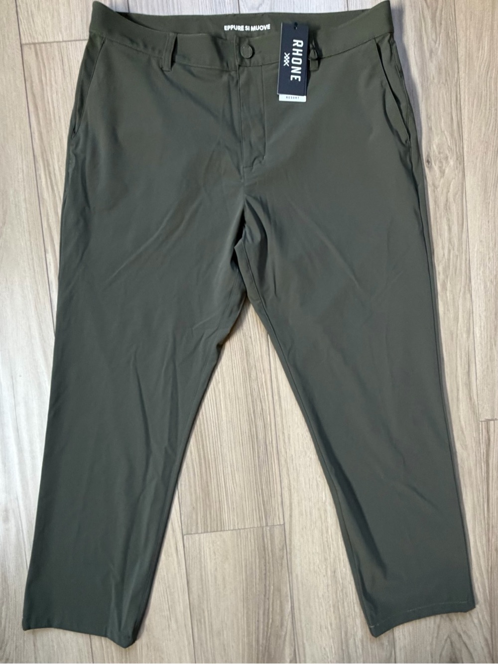 Rhone resort Slim Men's Olive Performance Pants 35x27